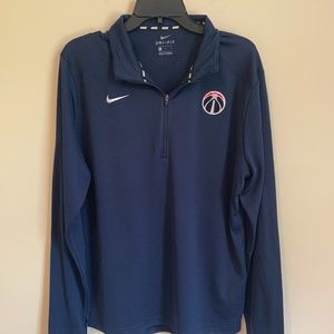NIKE WASHINGTON WIZARDS Dri-Fit Long Sleeve Shirt
